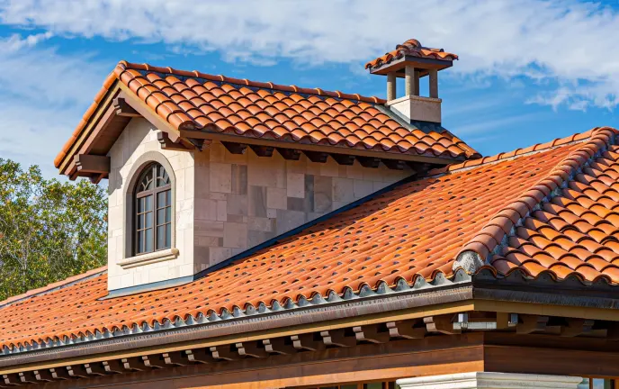 Tile roofing